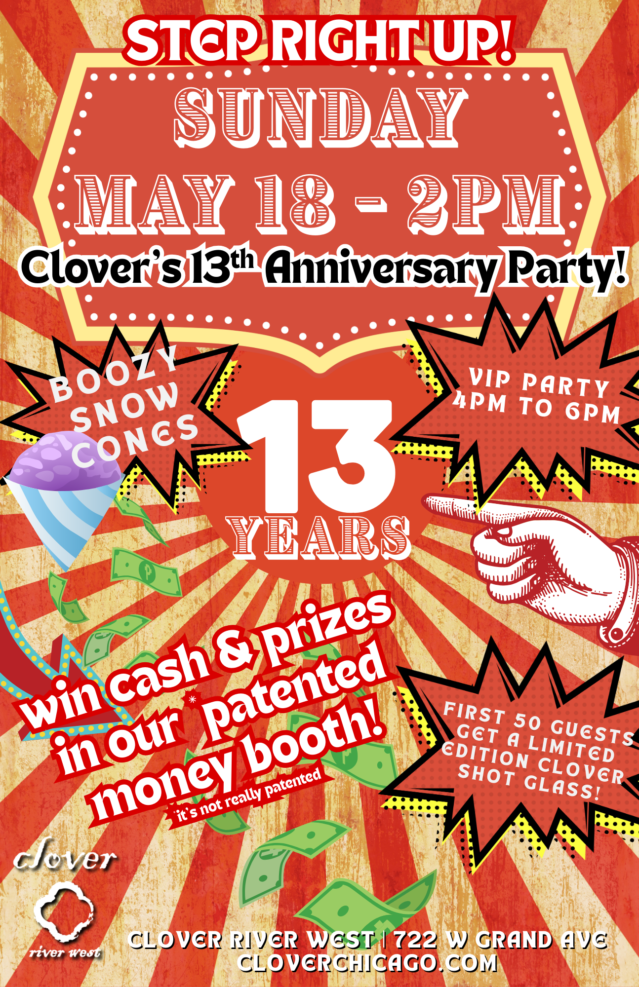 Clover River West 13th Anniversary Party
