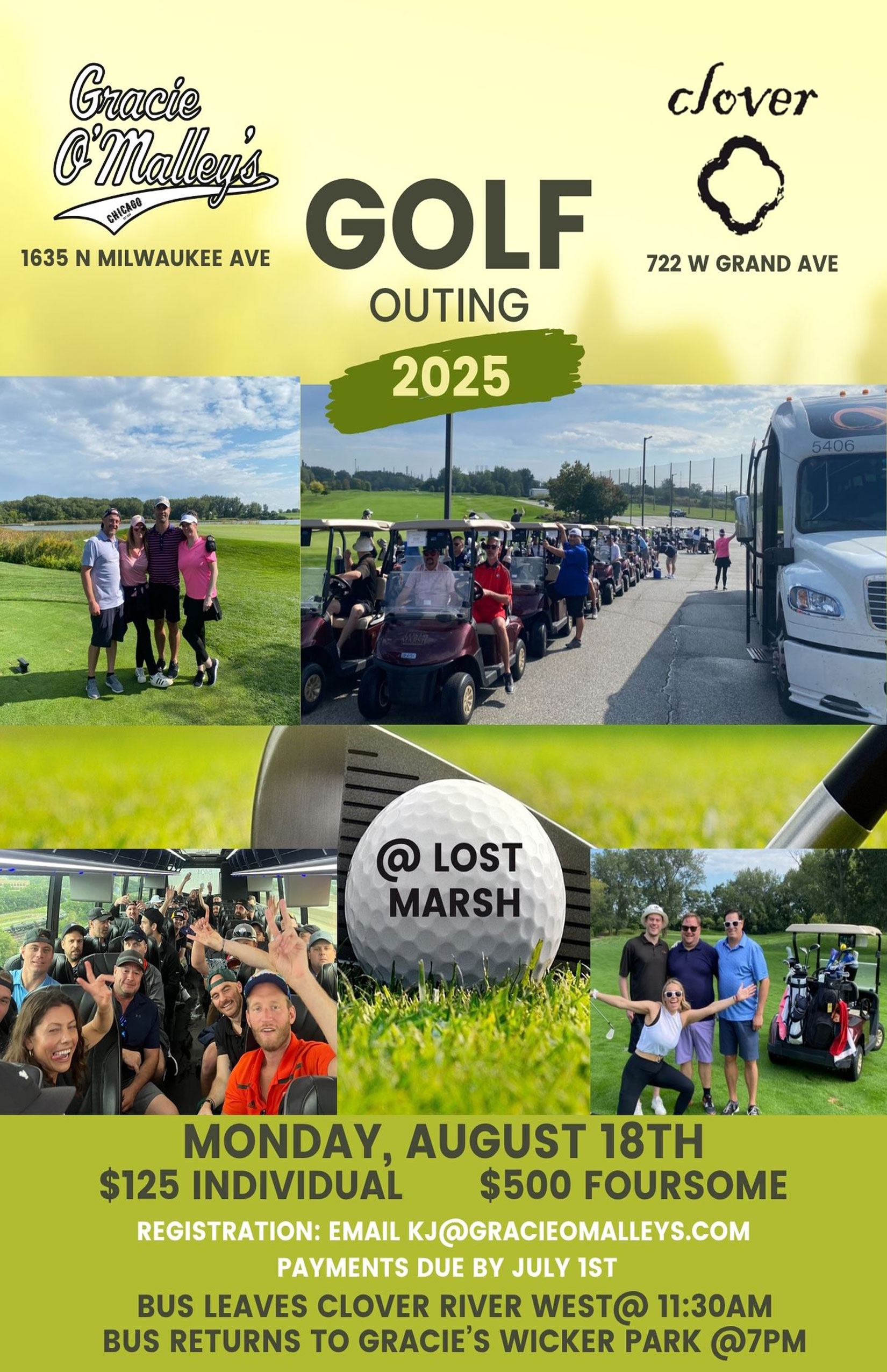 Clover Golf Outing 2025