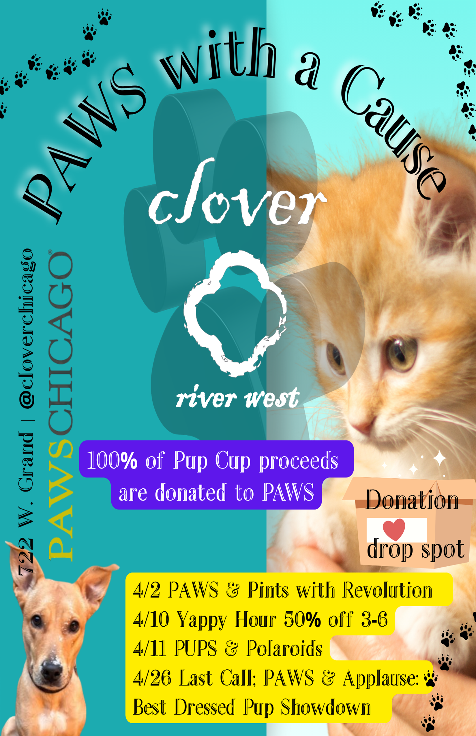 Paws with a Cause – April Series | Clover River West