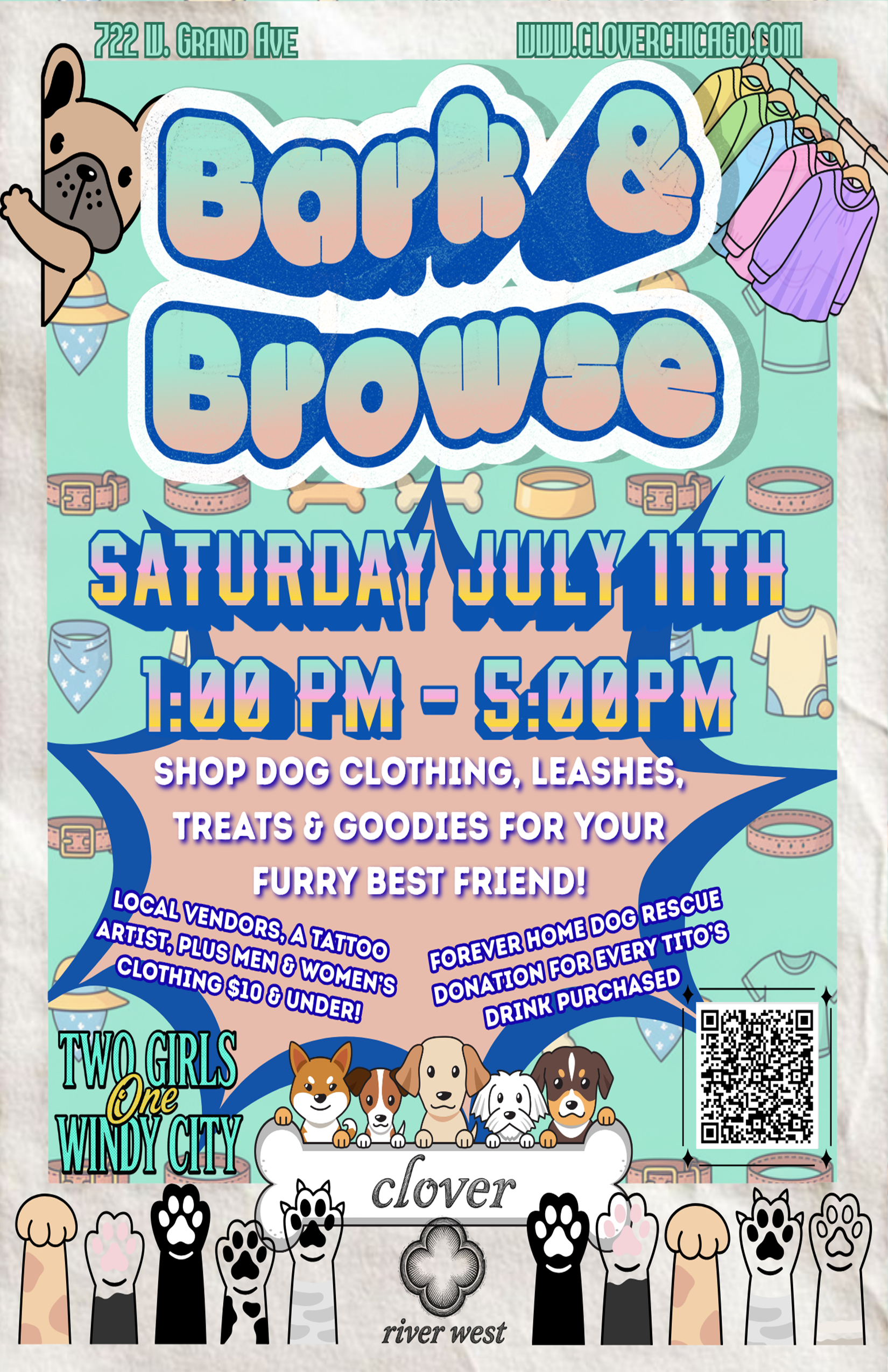 Bark & Browse – Clover River West – July 11th